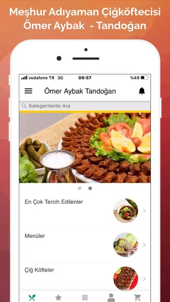 Capturas de tela do Ömer Aybak Tandoğan