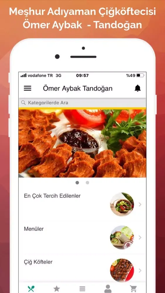 Capturas de tela do Ömer Aybak Tandoğan