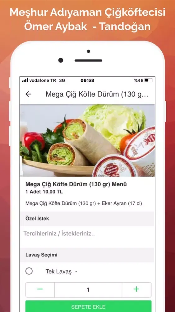 Capturas de tela do Ömer Aybak Tandoğan