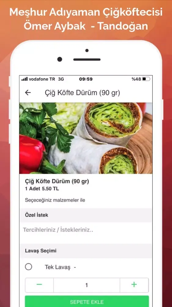 Capturas de tela do Ömer Aybak Tandoğan