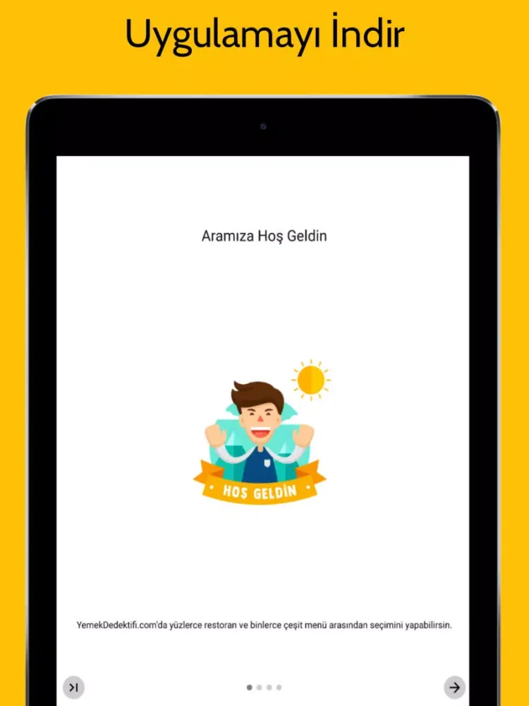 Yemek Dedektifi iPad  Screenshots