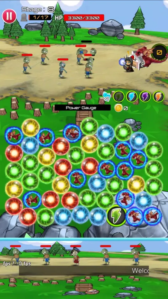 Tangkapan layar Link Defense:Castle