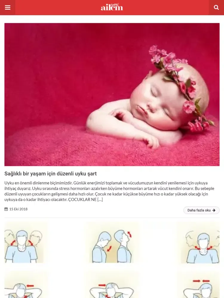 Yeni Ailem Dergisi iPad 应用截图