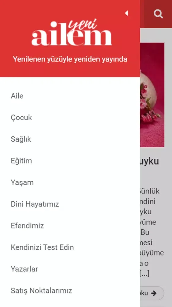 Yeni Ailem Dergisi应用截图