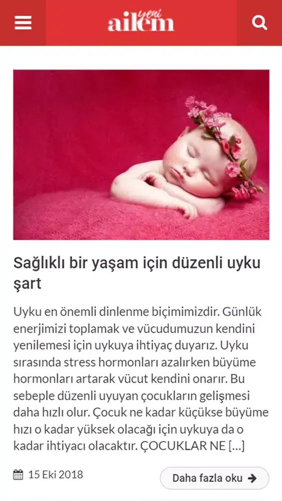 Yeni Ailem Dergisi应用截图