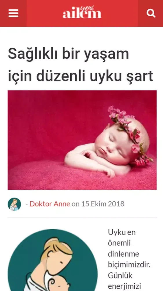 Yeni Ailem Dergisi应用截图