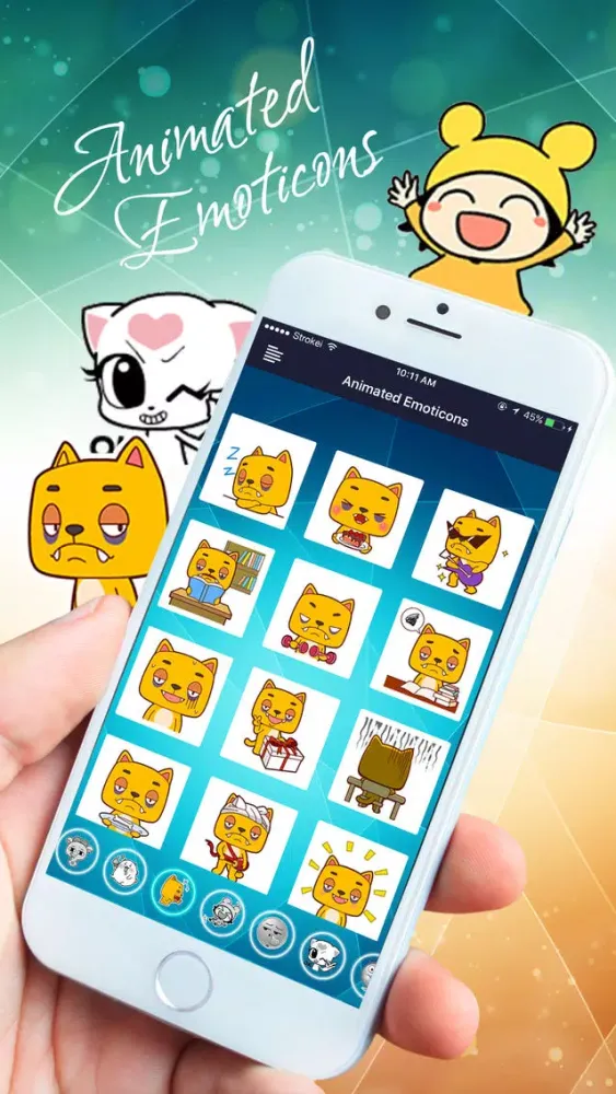 Screenshot di Emoji Keyboard - The Best TextArt + New Style Emoticons And More