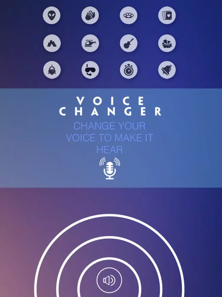 Voices Recorder & Changer Plus iPad  Ekran Görüntüleri