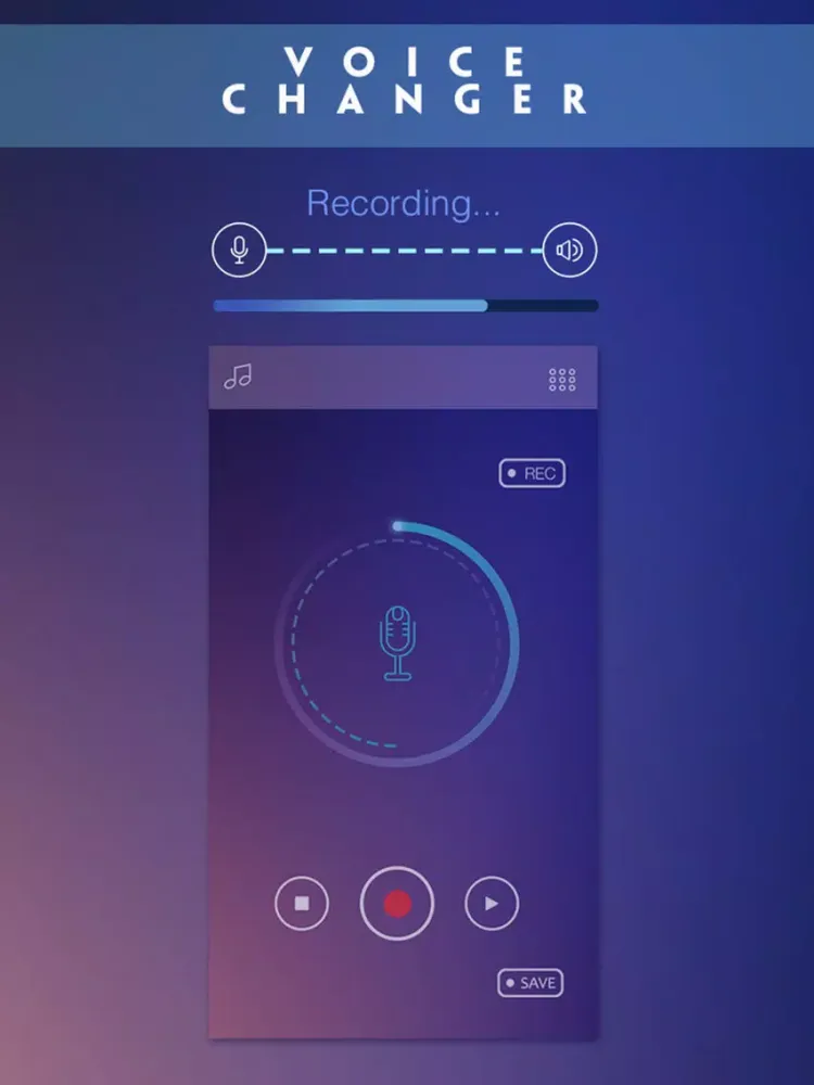 Voices Recorder & Changer Plus iPad  Ekran Görüntüleri