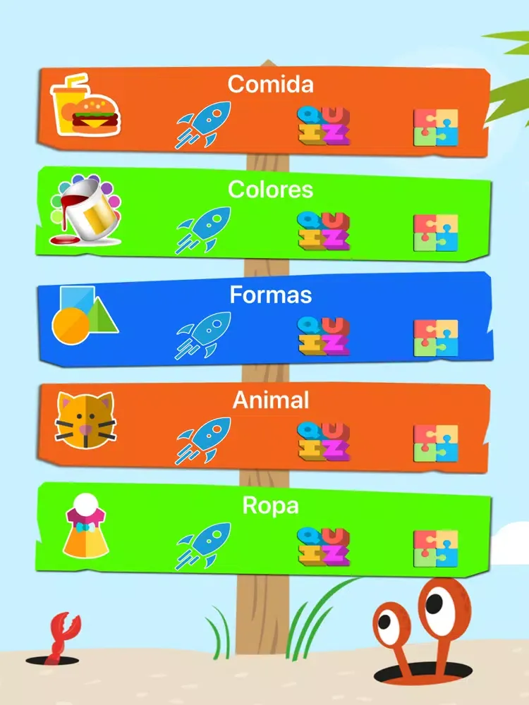 ภาพหน้าจอของ Español Primera Palabra iPad 