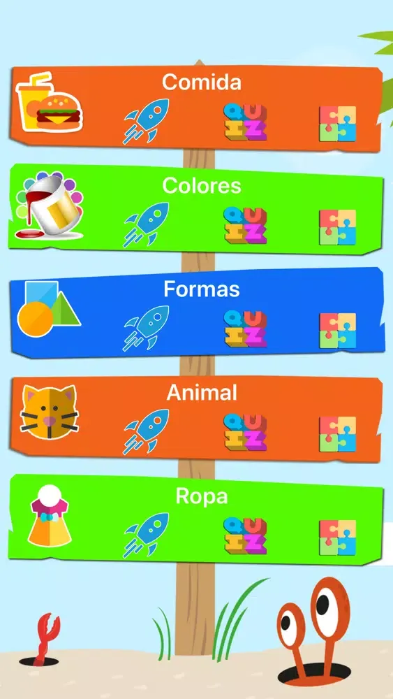 ภาพหน้าจอของ Español Primera Palabra