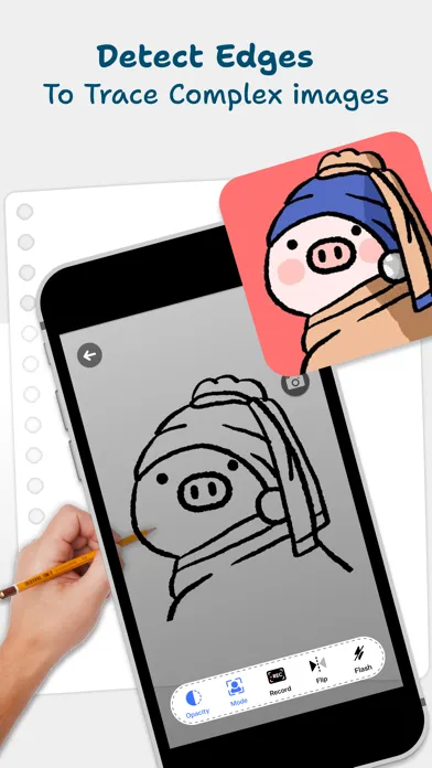 Ảnh chụp màn hình của AR Draw Sketch: Trace Anything