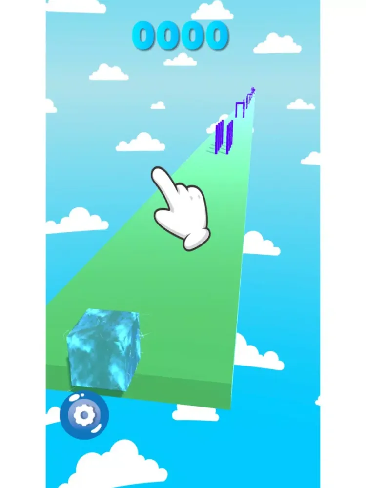 Tangkapan layar Celeste Jelly Cube iPad 