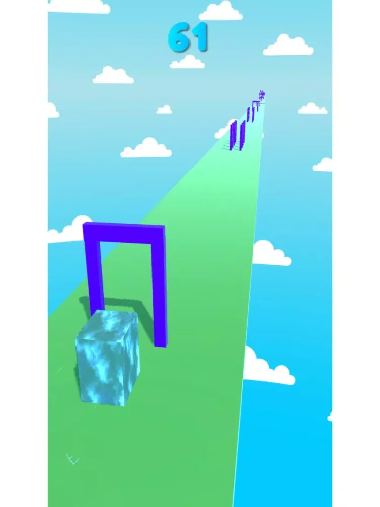 Tangkapan layar Celeste Jelly Cube iPad 