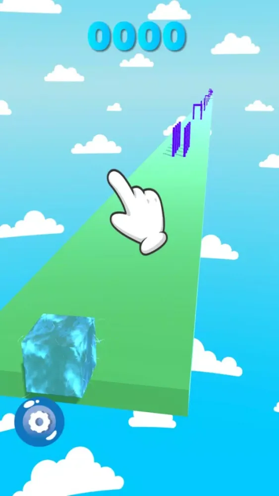 Tangkapan layar Celeste Jelly Cube