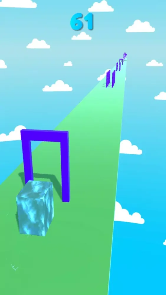 Tangkapan layar Celeste Jelly Cube