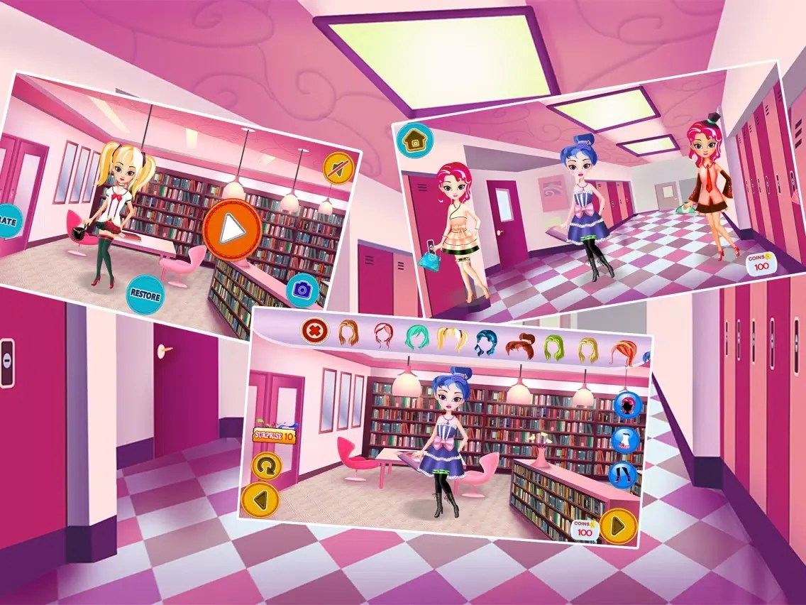 High School Salon - Barbie Edition 2015 iPad 應用截圖