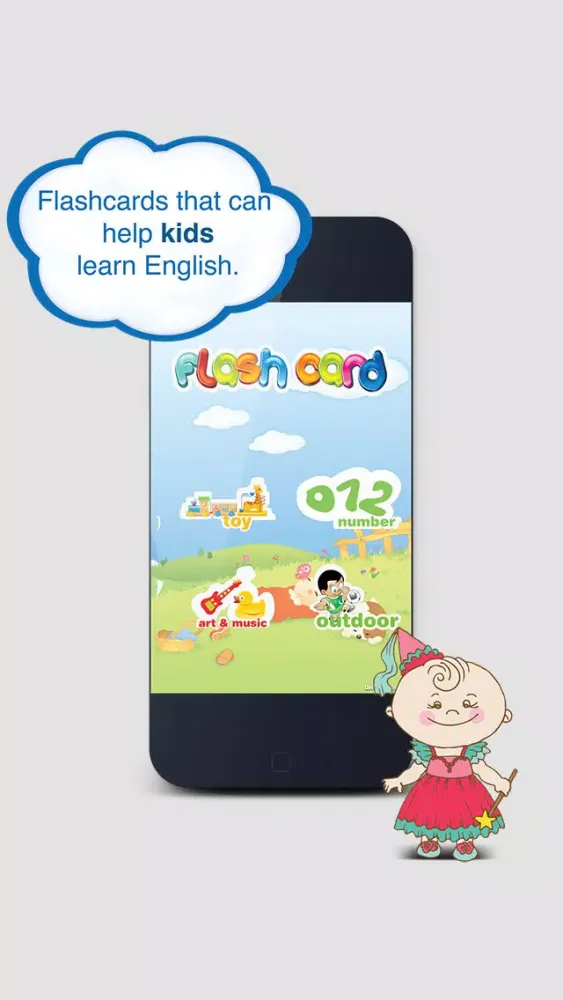 Capturas de tela do Flash Card For Kid - Help Kids learning english