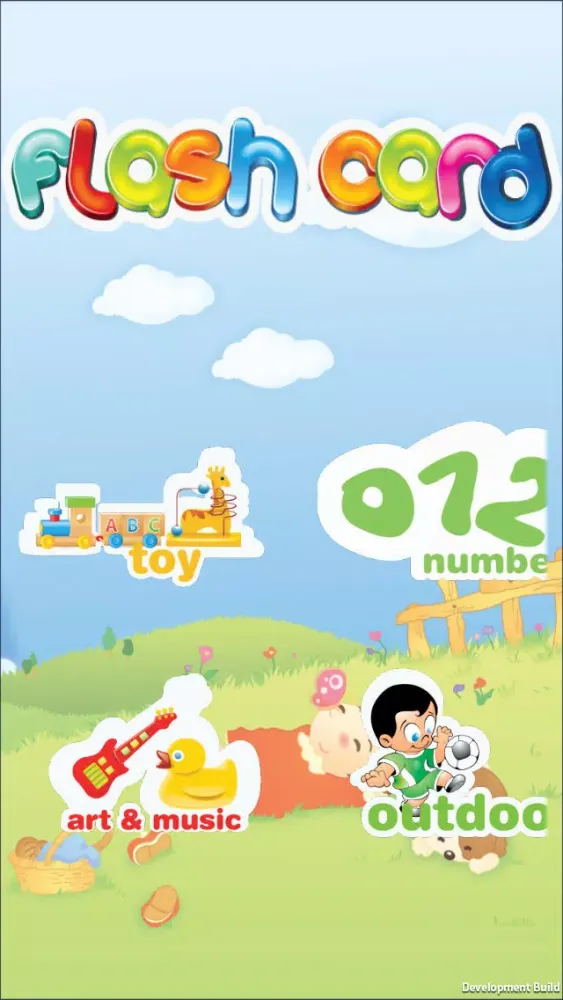 Capturas de tela do Flash Card For Kid - Help Kids learning english