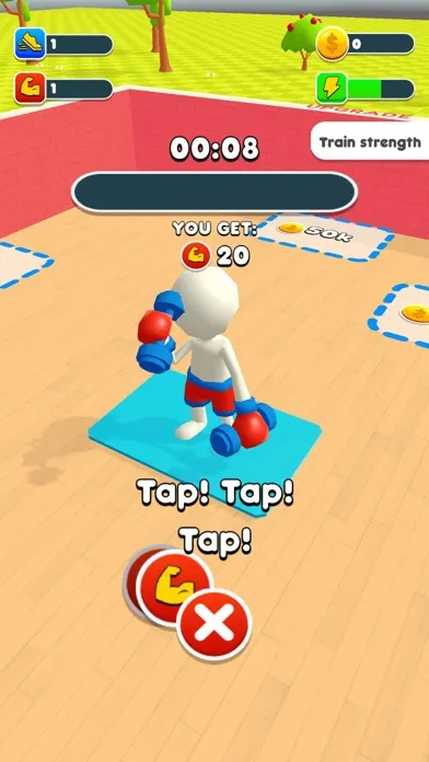 Capturas de tela do Boxing Champion League