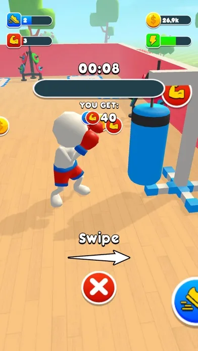 Capturas de tela do Boxing Champion League