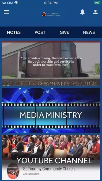 St Timothy Community Church स्क्रीनशॉट