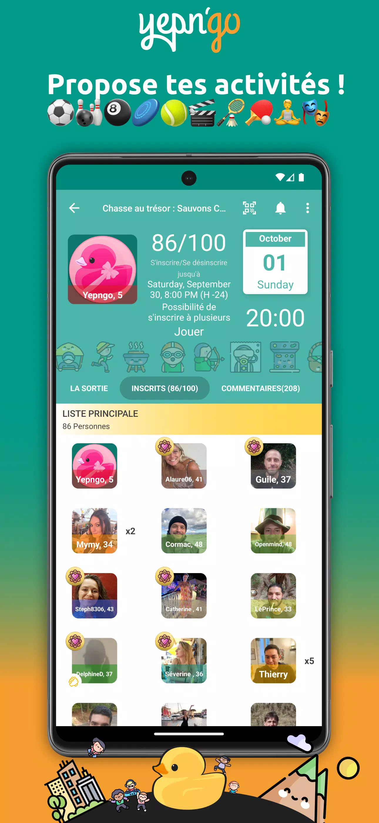 Yepngo - Sorties dans ta ville Screenshots