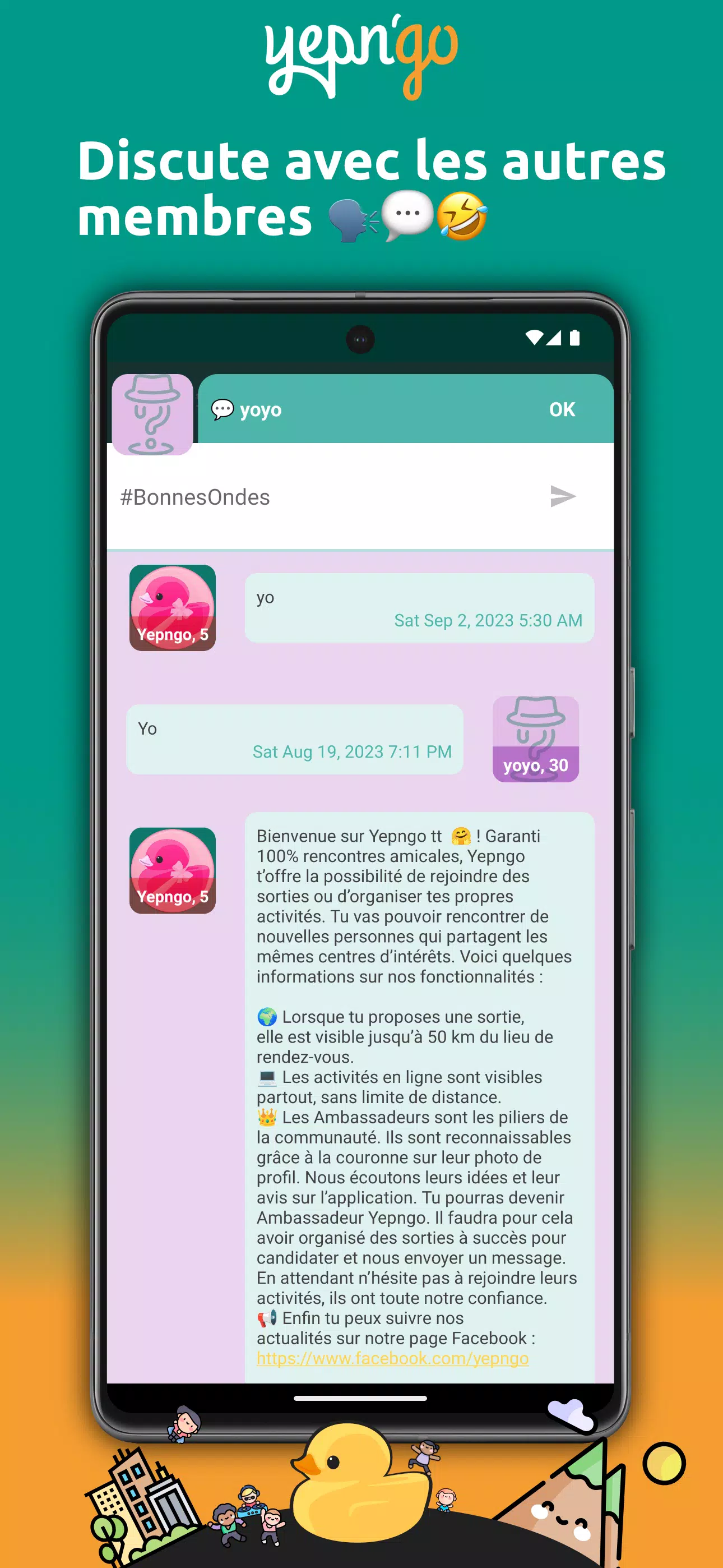 Yepngo - Sorties dans ta ville Screenshots