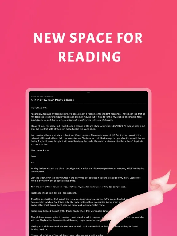 Yep Novel iPad  스크린샷