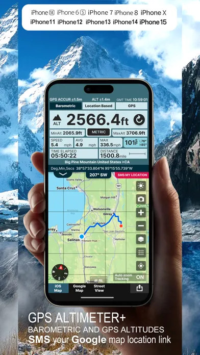 Altimeter GPS+ (Speedometer)应用截图