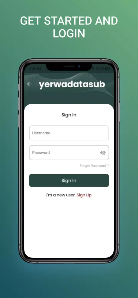 Yerwadatasub Ekran Görüntüleri