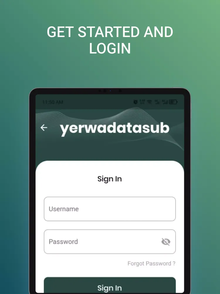 Yerwadatasub Ekran Görüntüleri