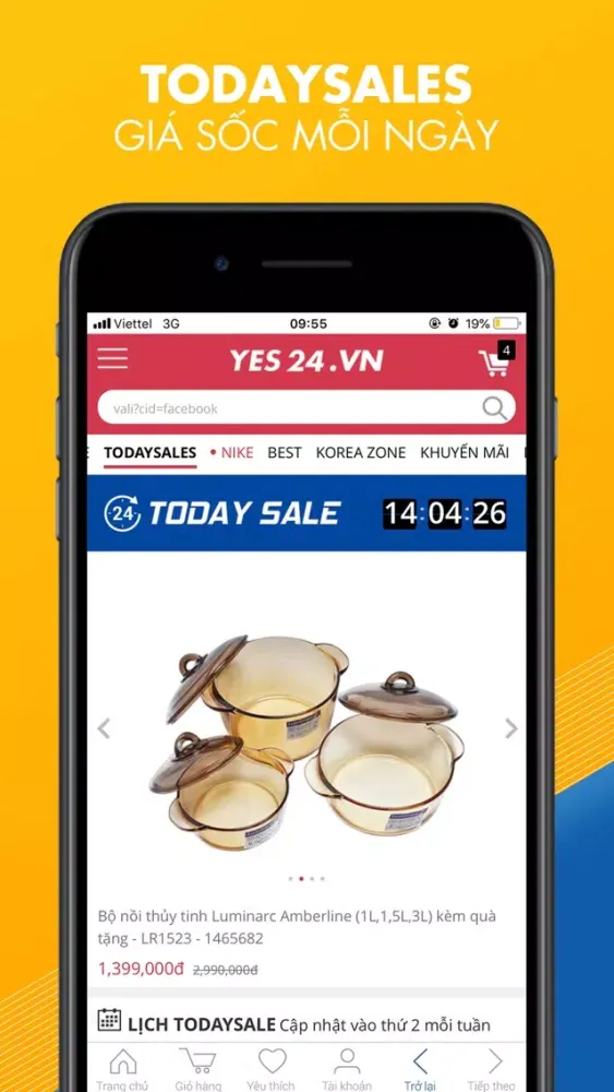 Yes24.vn - Mua sắm thông minh应用截图