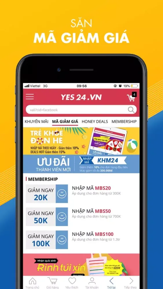 Yes24.vn - Mua sắm thông minh应用截图