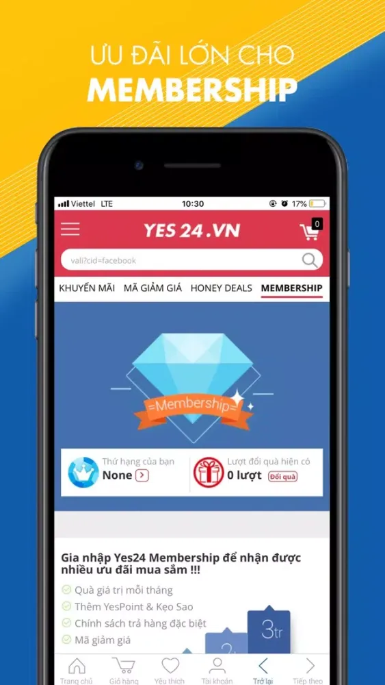 Yes24.vn - Mua sắm thông minh应用截图