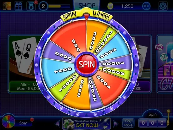Tangkapan skrin Blackjack-black jack 21 casino iPad 