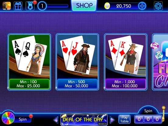 Tangkapan skrin Blackjack-black jack 21 casino iPad 