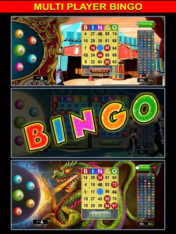 Bingo - FREE Video Bingo + Multiplayer Bingo Games iPad  Screenshots