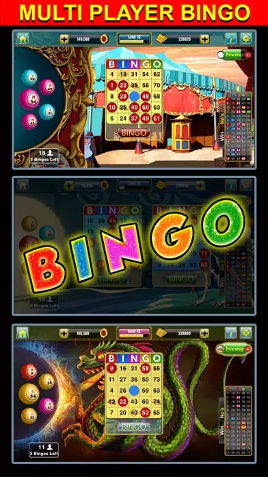 Bingo - FREE Video Bingo + Multiplayer Bingo Games Screenshots