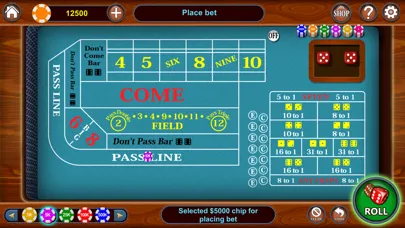 Craps - Vegas Casino Craps 3D স্ক্রিনশট