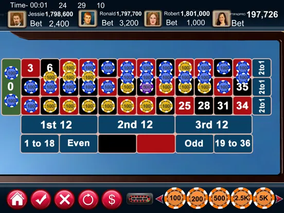Roulette 3D Casino Style iPad  스크린샷