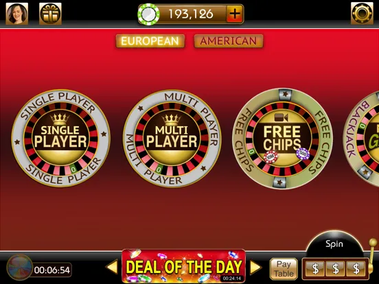 Roulette 3D Casino Style iPad  스크린샷