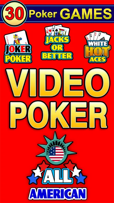 Capturas de pantalla de Video Poker  - FREE Multihand Casino Free Video Poker Deluxe Games