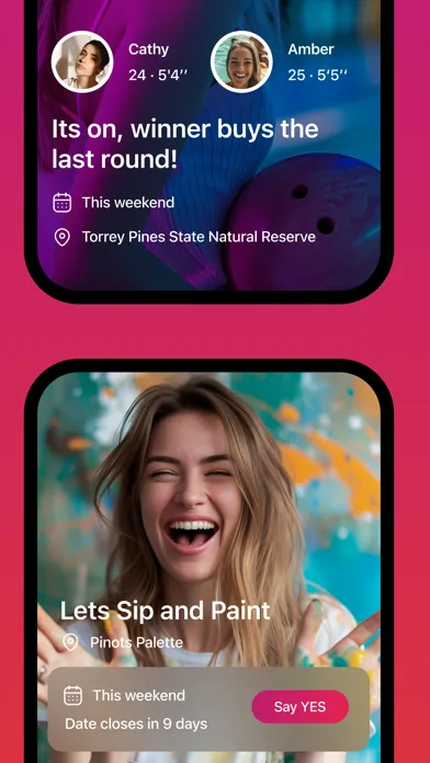 YES Dating App: Connect & Date سکرین شاٹس