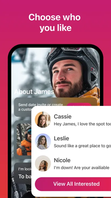 YES Dating App: Connect & Date سکرین شاٹس