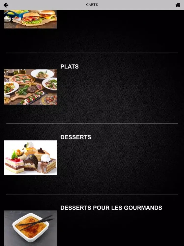 Ảnh chụp màn hình của Bistrot 41 Saint-Mandé iPad 