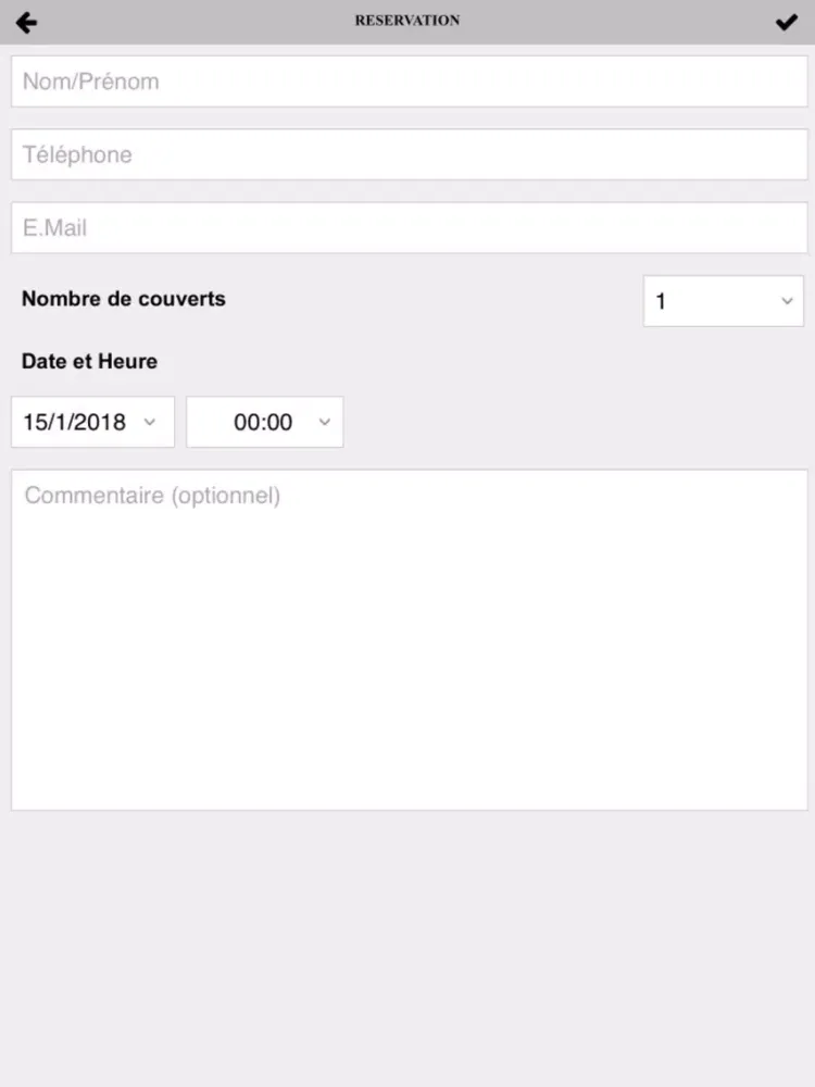 Ảnh chụp màn hình của Bistrot 41 Saint-Mandé iPad 