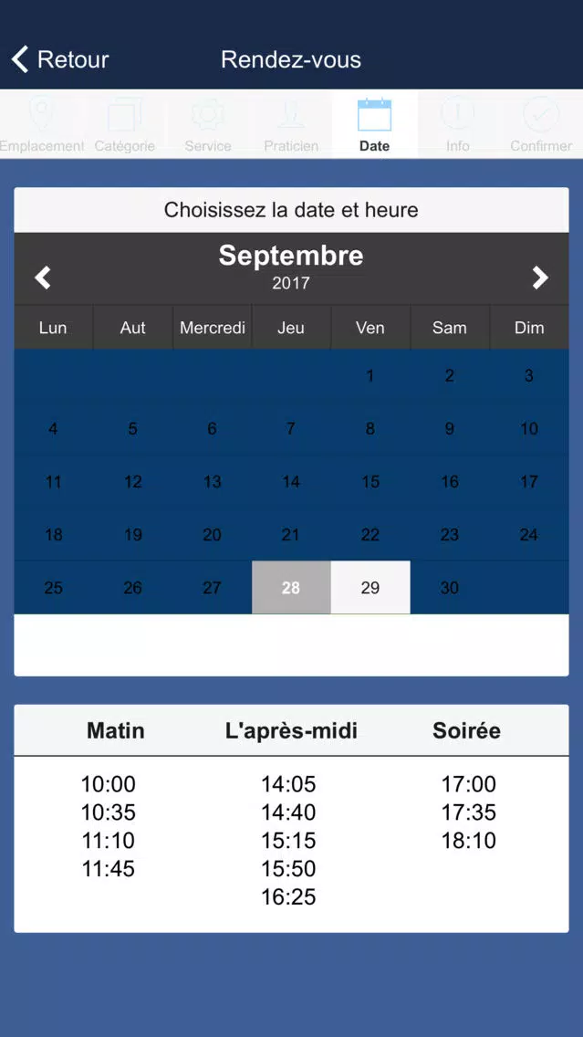 Screenshot di Rendez vous Pro