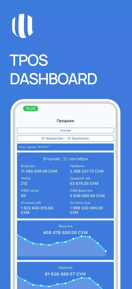 TPOS DASHBOARD Screenshots