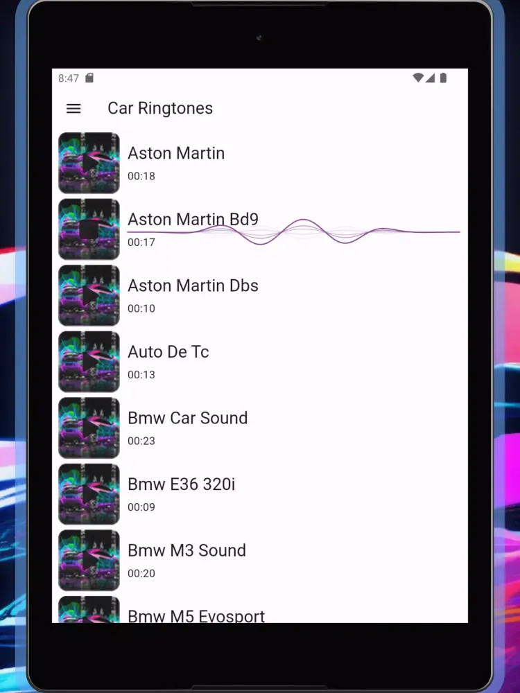 Car Ringtones Screenshots